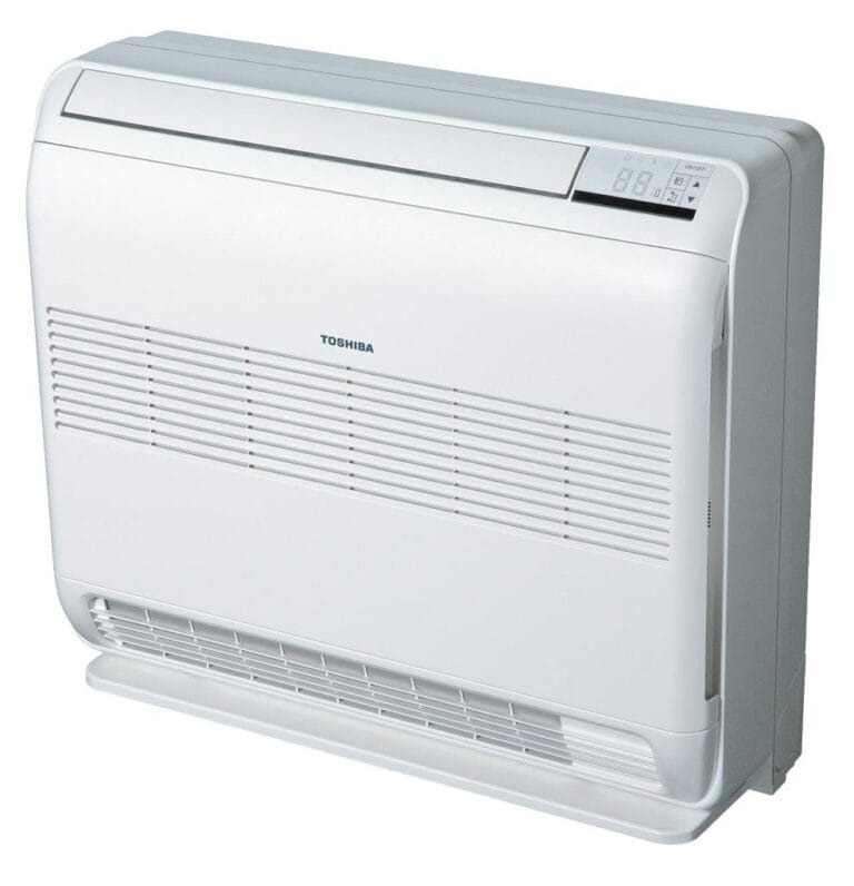Toshiba Nordic floor console RAS-B10J2FVG-E + RAS-25E2AVG-ND air heat pump