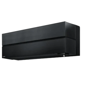 Mitsubishi ilmalämpöpumppu sisäyksikkö musta