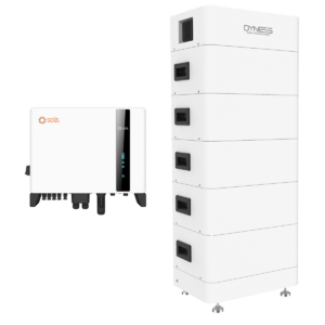DYNESS tower T17 + SOLIS S6 10kW hybridi invertteri