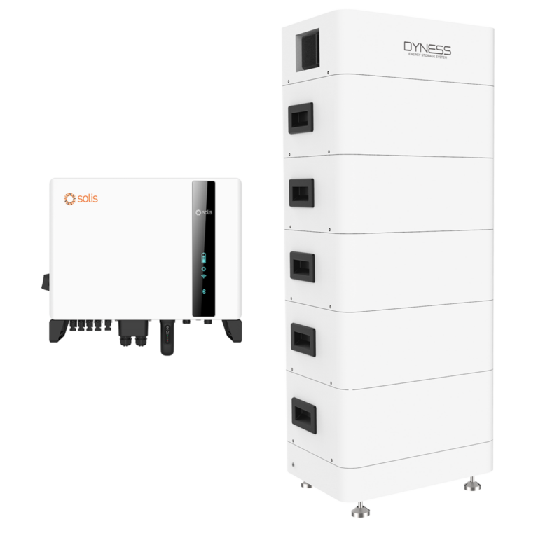 DYNESS tower T17 + SOLIS S6 10kW hybridi invertteri