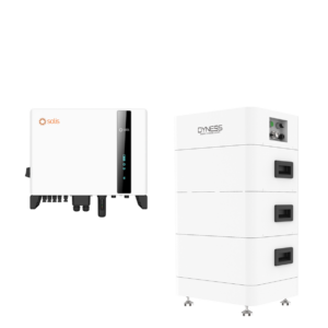 DYNESS tower t10 + SOLIS S6 hybridi invertteri
