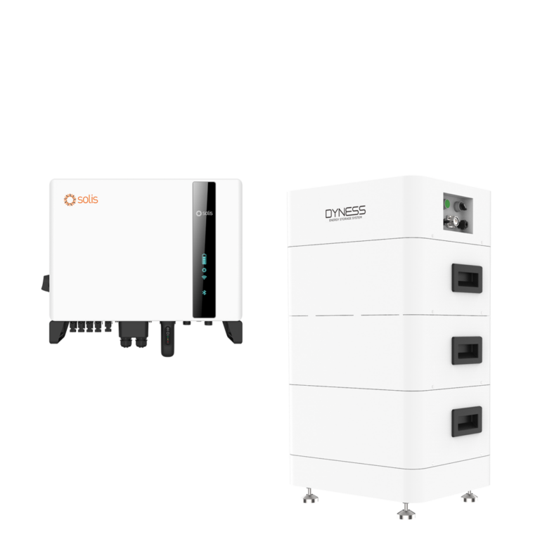 DYNESS tower t10 + SOLIS S6 hybridi invertteri