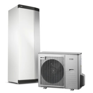 Nibe Split 10 AMS 20-10 + SVM S332 ilmavesilämpöpumppu 7kW/190l