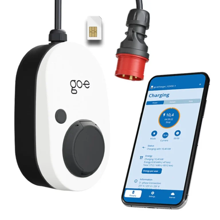go-e Charger Gemini Flex 2.0 11 kW – liikuteltava plug & play -latausasema CEE 16 A -liittimellä