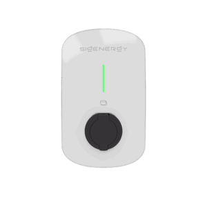 Valkoinen Sigen EV AC latausasema